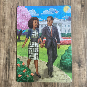 XL Presidential Love Kids' Puzzle (14in x 19.5in w/100 Pieces)