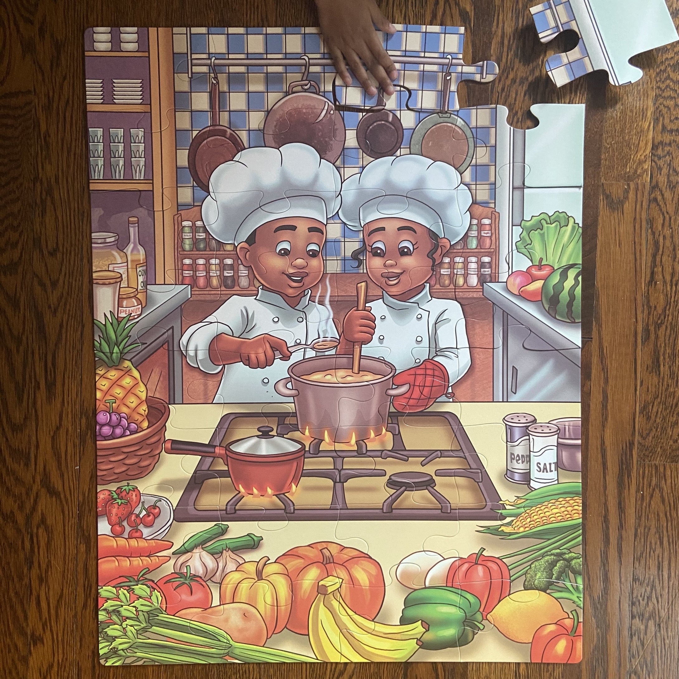 Future Chefs Kids' Floor Puzzle (23in x 30in w/32 pieces)