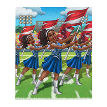 Flashy Flag Throw Blanket