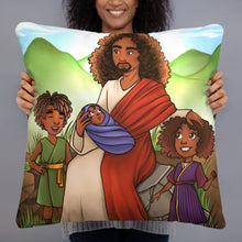 Jesus and the Children Pillow