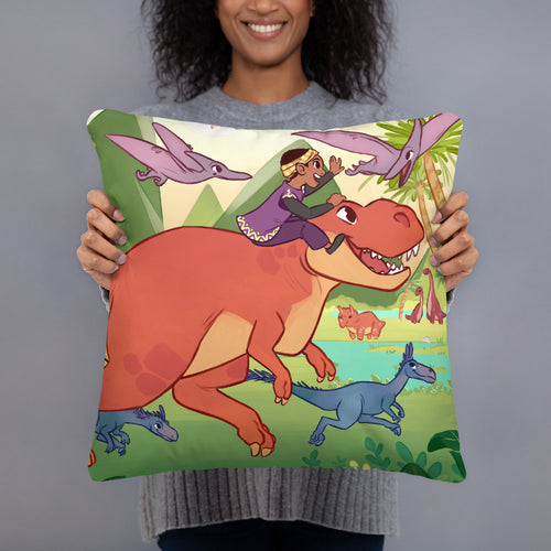 Dinosaur Valley Pillow