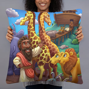 Noah's Ark Pillow